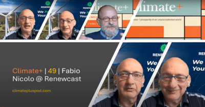 Forecasting the Future of Renewables: Fabio Nicolò on the Climate+ Podcast
